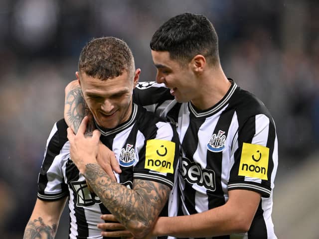 Kieran Trippier and Miguel Almiron