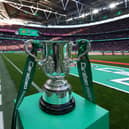 The Carabao Cup trophy 