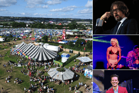 As the gates are set to open on Wednesday for the 2024 Glastonbury Festival, there is still talk about who the "TBA" is set to be performing on the Woodsies Stage on Saturday (Credit: Getty Images)