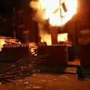 Willington property on fire after house explosion.