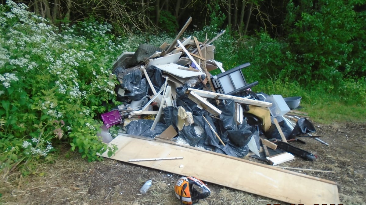 South Tyneside man jailed for fly tipping in a popular Jarrow park