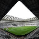 St James' Park, the home of Newcastle United