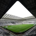 St James' Park, the home of Newcastle United