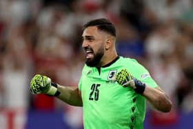 Georgia goalkeeper Giorgi Mamardashvili.