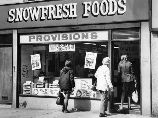 Rolled brisket anyone? That was one of the offers for shoppers at Snowfresh Foods in July 1974.