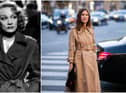 Simple, sleek, stylish: Marlene Dietrich and Alexa Chung working a ladies’ trench