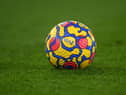 Hi Vis Nike Flight match ball. (Photo by Mike Hewitt/Getty Images)
