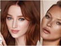 Charlotte Tilbury Beautiful Skin Foundation, on actress Phoebe Dynevor (right) and model Kate Moss (left)