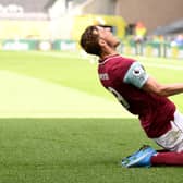 Chris Wood of Burnley.  (Photo by Oli Scarff - Pool/Getty Images)