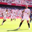 Diego Carlos of Sevilla. (Photo by Fran Santiago/Getty Images)