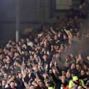 Newcastle United fans at Elland Road last season.