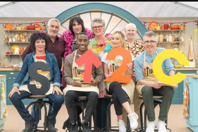 A new batch of celebrities took part in The Great British Celebrity Bake Off for Stand up to Cancer