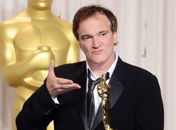 <p>Writer-director Quentin Tarantino, winner of the Best Original Screenplay award for “Django Unchained.” (Photo by Jason Merritt/Getty Images)</p>