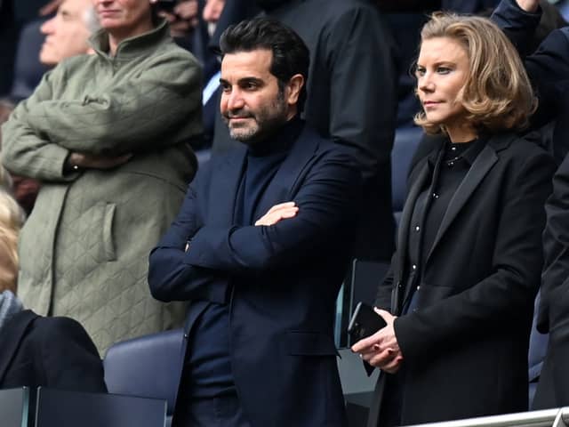 Newcastle United co-owner Mehrdad Ghodoussi. (Photo by GLYN KIRK/AFP via Getty Images)