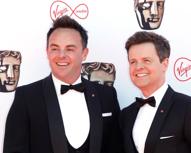 Ant and Dec have been nominated for two Royal Television Society Awards