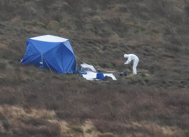 The remains were found through an independent search by an author who is writing a book on the tragic murder. 