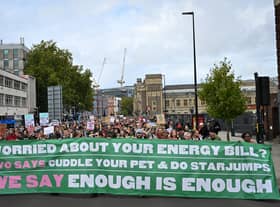 Thousands have rallied on the streets around the country to protest the cost of living-crisis.