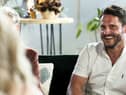 George Roberts sits opposite the ‘experts’ on an episode of Married At First Sight UK.