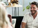 George Roberts sits opposite the ‘experts’ on an episode of Married At First Sight UK.