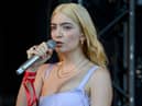 Lorde performs on the Pyramid Stage during day five of Glastonbury Festival at Worthy Farm, Pilton on June 26, 2022 in Glastonbury, England. (Photo by Kate Green/Getty Images)