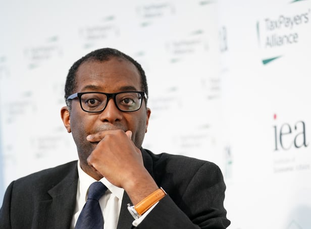 <p>Kwasi Kwarteng has cut his trip to the International Monetary Fund in Washington, USA short.</p>