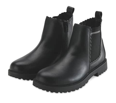  Lily & Dan Black Chelsea Boots