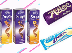 Headline* 10 Cadbury chocolate snacks no longer available to buy in the UK including Dream Bar and Time Out