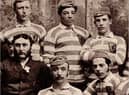 Andrew Watson, pictured top centre (Photo: Scottish Football Museum)