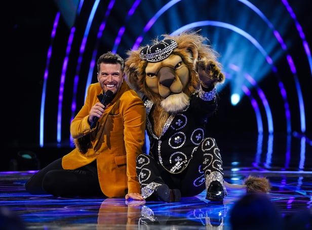 <p>Pearly King and Masked Singer host Joel Dommett from The Masked Dancer (Pic: ITV)</p>