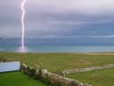 Dorset was battered by thunderstorms and a band of heavy rain overnight on the weekend. 