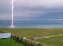 Dorset was battered by thunderstorms and a band of heavy rain overnight on the weekend. 