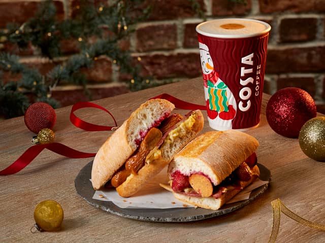 Costa Coffee has announced its festive menu