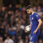 Chelsea midfielder Jorginho.  