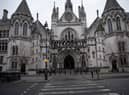  A general view of the Royal Courts of Justice in London.