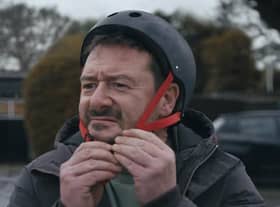 A still from the new John Lewis Christmas advert.