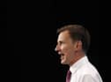 Chancellor of the Exchequer, Jeremy Hunt.  (Photo credit should read TOLGA AKMEN/AFP via Getty Images)