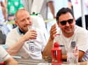 England fans reacting during the UEFA EURO 2020 match between Germany and England at The New Crown British Pub.