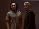 (L-R): Loki (Tom Hiddleston) and Mobius (Owen Wilson) in season 1 of Marvel’s Loki (Photo: Courtesy of Marvel Studios)