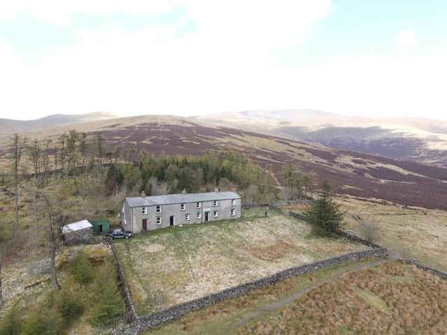 The historic property, in Skiddaw Forest in the Lake District, is around 90 minutes away from the nearest village. Pic: RightMove
