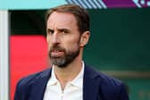 Gareth Southgate, Head Coach of England, is seen prior to the FIFA World Cup Qatar 2022 Group B match between England and IR Iran  (Photo by Clive Brunskill/Getty Images)