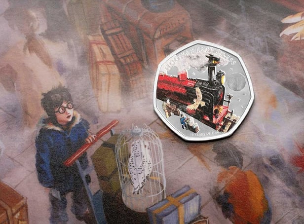 <p>Royal Mint releases Harry Potter 50p coin featuring Hogwarts Express</p>
