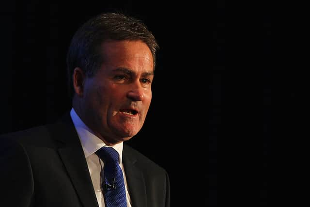 Former Sky Sports presenter Richard Keys. (Photo by Dean Mouhtaropoulos/Getty Images)