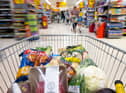 These are the supermarkets that have seen the biggest increase in food inflation. (Photo by Matthew Horwood/Getty Images)