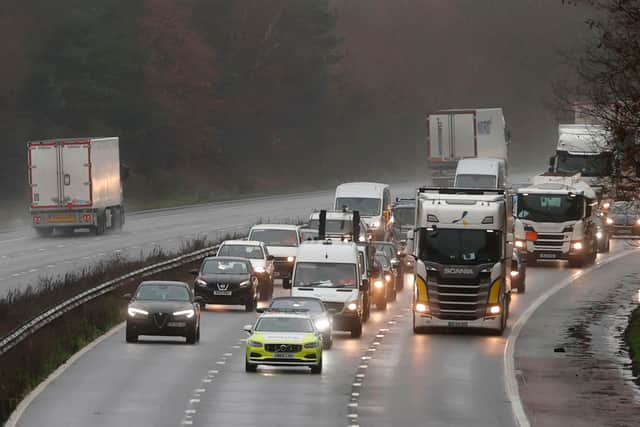 Splashing pedestrians and uncorrected eyesight can land you points on your licence