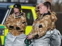 Army staff helped operate ambulance services during the COVID-19 pandemic.