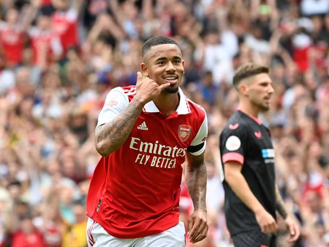 Gabriel Jesus will miss out on Arsenal’s game against Newcastle United. 