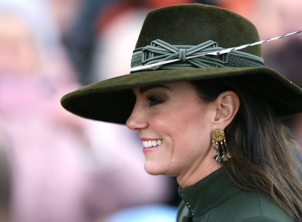 <p>Catherine, Princess of Wales, attends the Christmas Day service at St Mary Magdalene Church in Sandringham on December 25. </p>