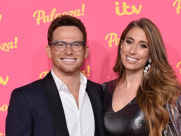 Joe Swash and Stacey Solomon attends the ITV Palooza 2019 at the Royal Festival Hall on November 12, 2019 in London, England. (Photo by Jeff Spicer/Getty Images