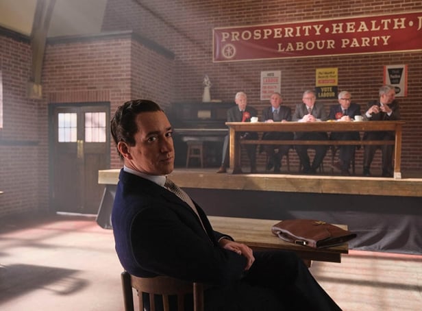 <p>Matthew Macfadyen plays John Stonehouse in the series (Photo: ITV)</p>