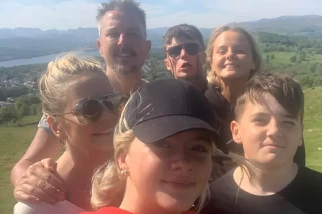 Quinton Bird, a property developer, was diagnosed with aggressive brain tumour six months after his wedding to Louise. Picture by Claudia Bird (Go Fund Me)